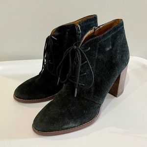 SARTO by Franco Sarto Suede Ankle Booties
